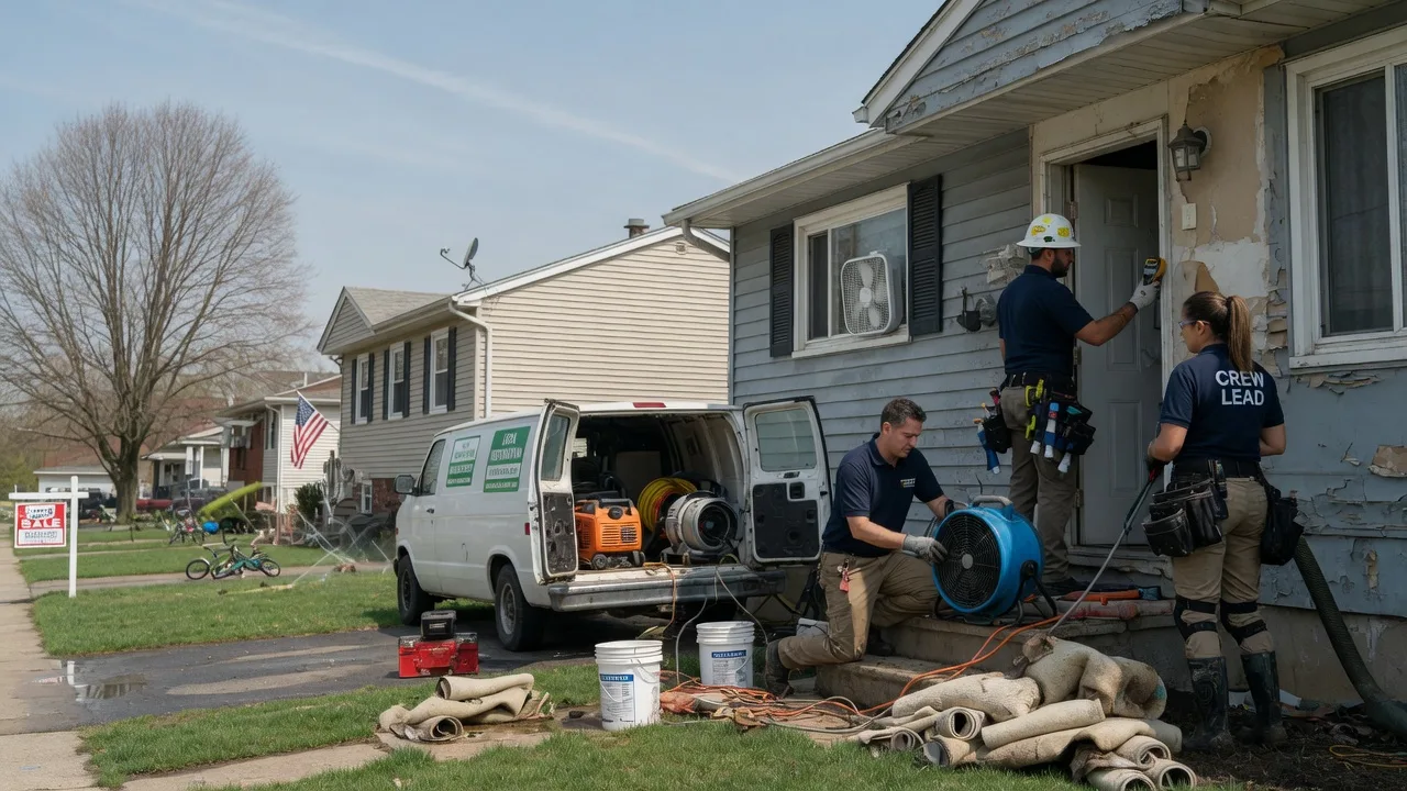 Flood Cleanup in Centrahoma, OK near me